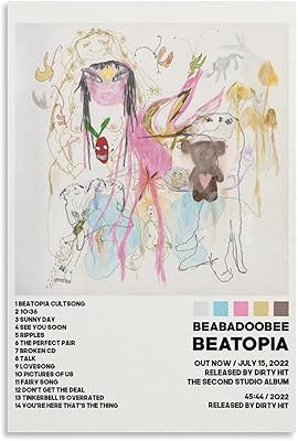 Affiche sur toile erev beybadoobee beetobe pour décoration murale, peinture artistique pour décoration