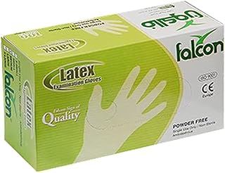 Gants en latex falcon (xl - xl) sans poudre - 100 pièces