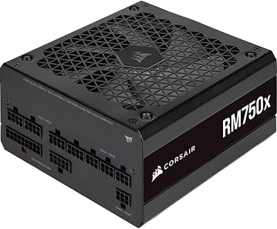 Corsair rmx series (2021), rm750x, 750w, gold, alimentation entièrement modulaire