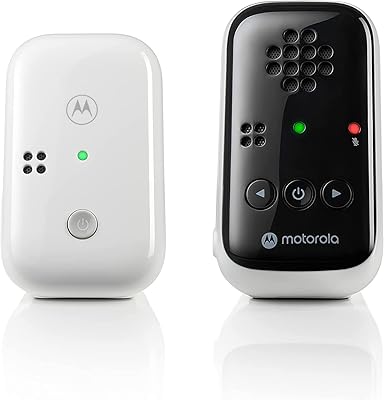 Moniteur audio pour bébé motorola pip10 - portée de 304 pieds, communication sécurisée