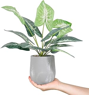 Petites plantes artificielles de 40 cm, plantes vertes artificielles en pot pour bureau, maison, décoration de salle de bain. Diaytar Sénégal : Le plaisir d'acheter sans se priver