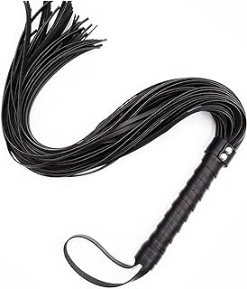 Selle d'équitation courte nd riding whip fouet à pampilles (noir)