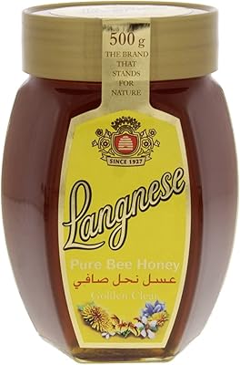 Miel d'abeille pur de langnese, 500 grammes