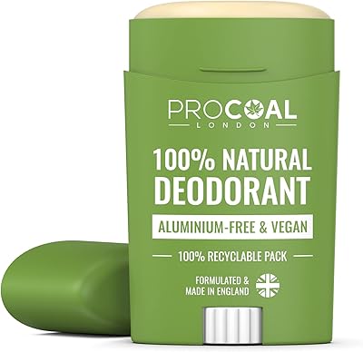 Déodorant en stick 100 % naturel de procoal - pack 100 % recyclable