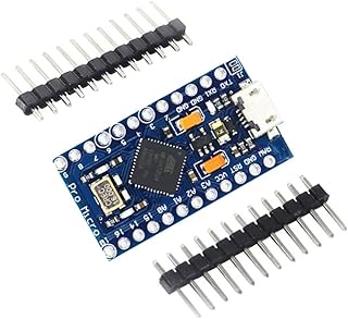 Carte de développement atmega32u4 5v 16mhz ide pro micro contrôleur compatible avec embase