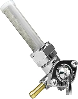 Soupape de carburant avec robinet gauche interrupteur d'arrêt de sortie 90 pour harley