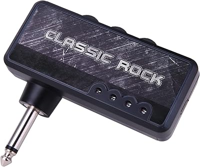 Amplificateur de casque de guitare électrique hingers prise 1-4 pouces 35 mm entrée