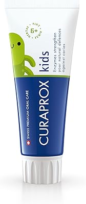 Dentifrice curaprox cs kids menthe, 60 ml - dentifrice pour enfants à partir de 6 ans avec 1450 ppm de fluorure - sans sls, microplastiques ni triclosan.. Votre satisfaction commence ici, sur Diaytar Sénégal