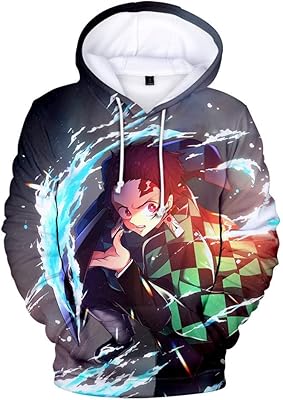 Cosplay life demon slayer adulte unisexe manga anime style sweat à capuche