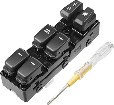 X autohaux 93570-3s000 ensemble de commutateurs de vitre électrique principale de voiture, côté conducteur avant pour hyundai sonata 2011-2015. Shopping en ligne au Sénégal ? Pensez Diaytar !