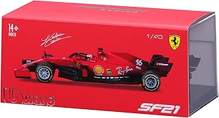 Voiture de course ferrari moulée sous pression p progo à l'échelle 1:43