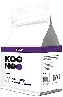 Grains de café de spécialité kono bold, torréfaction foncée 250 g, fabriqué aux