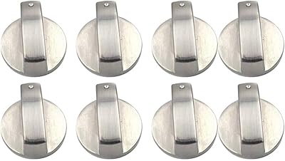 Bouton de cuisinière à gaz alykdon 8 boutons de commande gaz interrupteurs