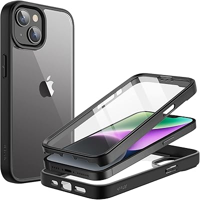 Coque jetech pour iphone 14 plus 67 pouces avec protection d'écran