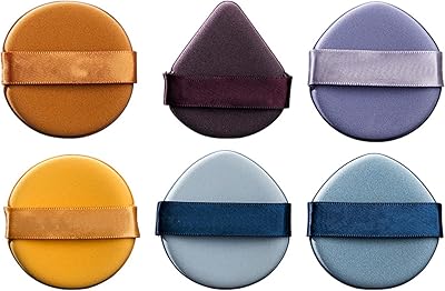 Éponge de maquillage sans latex, éponge de maquillage multicolore pour mélanger le fond