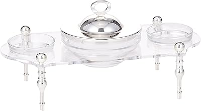 Ensemble de bols de service 4 pièces de 02-1038, argent