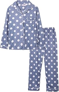 Homomo womenspajamasets ensembles de pyjama pour femmes automne vêtements de nuit féminins costumes imprimer col rabattu simple femmes homewear loungewear casual cozy fashion (couleur : hortel�, taille : taille xxl). Diaytar : L'e-commerce accessible à tous les Sénégalais