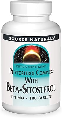 Complexe bêta-sitostérol source naturals (113 mg 180 comprimés 67304)