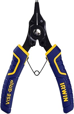 Pince à circlips convertible irwin fiz-grip, 6-1/2" (2078900)