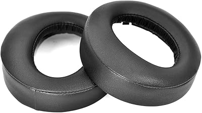 Coussins d'oreille de remplacement crovorby pour casque 3d sony playstation 5 et plus