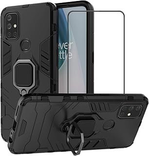 Coque de protection second spring pour oneplus nord 10 5g avec protecteur d'écran
