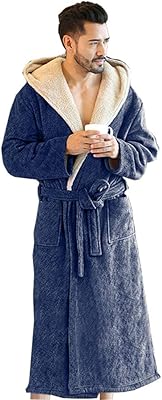 Robe de nuit épaisse pour hommes, vêtements de nuit, robe de luxe, col licou, kimono, peignoir confortable pour l'hiver (taille xxxl) – Photo produit Dakar Sénégal – Livraison rapide Robe de nuit épaisse pour hommes, vêtements de nuit, robe de luxe, col licou, kimono, peignoir confortable pour l'hiver (taille xxxl). Diaytar Sénégal : Le choix, la qualité, l'économie réunis