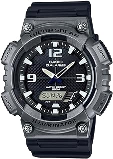 Casio aq-s810w-1a4vcf montre à quartz analogique durable à énergie solaire pour homme, couleur