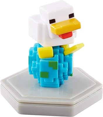 Minecraft : earth boost minis ensemble de figurines future chicken