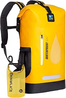 Idrybag pvc sac étanche extérieur 30l, sac sec marine sports nautiques, sac flottant