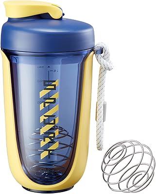 Bouteille shaker à protéines en acier inoxydable iso de 20 oz pour le mélange