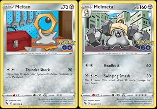 Melmetal 046/078 - pokemon go - foil - lot de cartes évolution