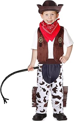 Ensemble de costumes de cowboy pour enfants pour fête de cosplay d'halloween