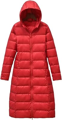 Veste en plumes zapora. doudoune longue et épaisse en duvet de canard blanc