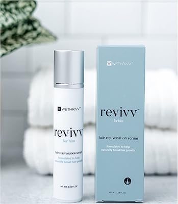Revivvtm for him | sérum topique pour la croissance des cheveux entièrement naturel