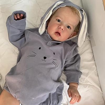 Poupée bébé reborn réaliste zero bam 20 pouces, poupée bébé reborn réaliste, poupée