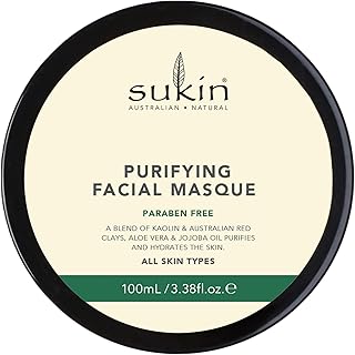 Masque facial purifiant sukin, 100 ml