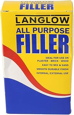 Pâte de remplissage de fissures l'anglo (1,5 kg, blanche)
