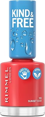 Émail à ongles rimmel kind & free clean - couche de finition respirante