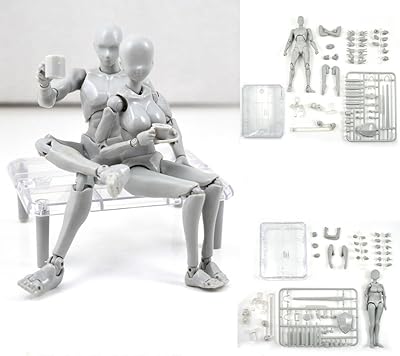 Ensemble de poupée shf bodycon dx gris pvc 2.0 pour la collection hommes