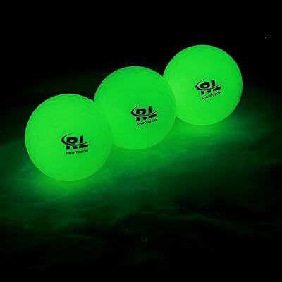 Balles de golf r&l glow pour les sports de nuit balle