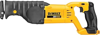 Scie alternative dewalt 20 v max, outil uniquement (dcs380b)