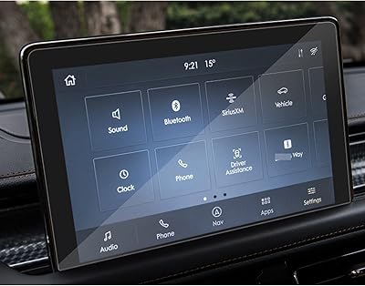 Pour lincoln aviator u661 2020 gps navigation écran verre film de protection autocollant