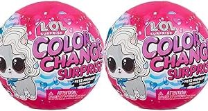 Lot de 2 exclusifs lol surprise avec 6 surprises comprenant une tenue, des accessoires et une balle à couleur changeante - jouet de poupée à collectionner, cadeau pour enfants, jouets pour filles et garçons âgés de 4, 5, 6, 7 ans et plus. Diaytar : Le choix malin des consommateurs sénégalais