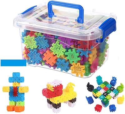 200 pièces ensemble de blocs de construction rétro carré numérique jouets