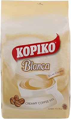 Mélange de café crémeux copico blanca, 30 g (paquet de 10)