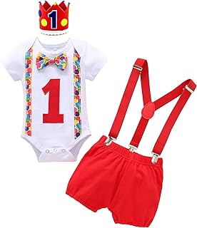 Ensemble de vêtements amex pour premier anniversaire de bébé garçon avec motif