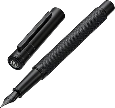 Ensemble de stylos plume hongdian black forest, pointe moyenne classique avec convertisseur