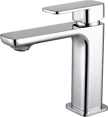 Robinet mitigeur d'évier à poignée unique fashion home, robinet d'évier de salle