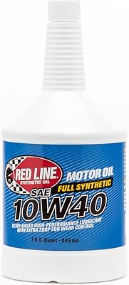 Huile moteur synthétique red line 11404 10w-40 - bouteille de 1 litre