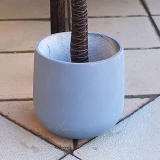 Yatai pot de plante rond créatif, support de plante d'extérieur, pots de fleurs en béton pots de plantes pour décoration de balcon de jardin intérieur - vase à fleurs (taille s). Transformez votre façon de consommer avec Diaytar Sénégal
